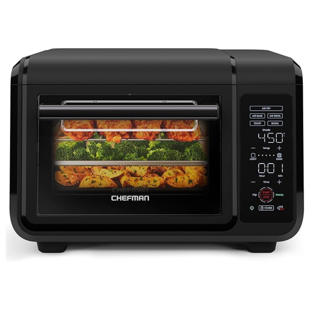 Chefman 15 Qt Air Fryer Toaster Countertop Oven Combo