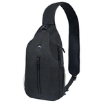 Angel Wish Unisex Hiking Travel Crossbody Bag (Black)