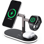 VBA 4-in-1 Wireless Charging Station for iPhone, Apple Watch, AirPods Pro