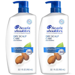 Head & Shoulders Shampoo, Dry Scalp Care With Almond Oil (32.1 Fl Oz, Twin Pack)