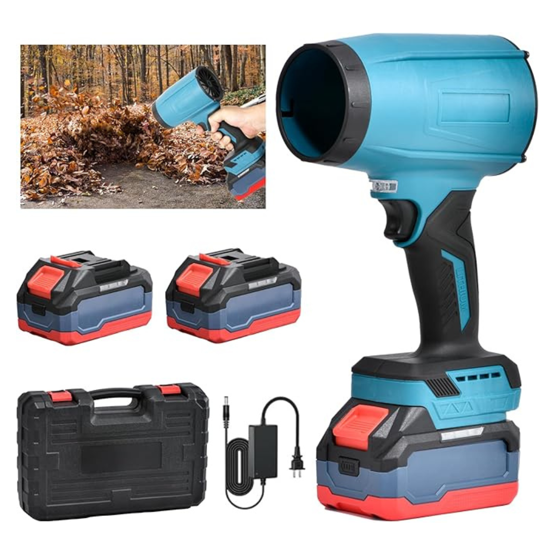 300000 RPM Portable Cordless Handheld Turbo Jet Leaf Blower