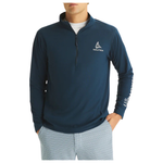 Nautica Men's Otf Quarter-Zip Pullover (Ice Blue)