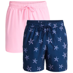 2-Pack George 6'' Inseam Men's And Big Men's Swim Trunks (Various)