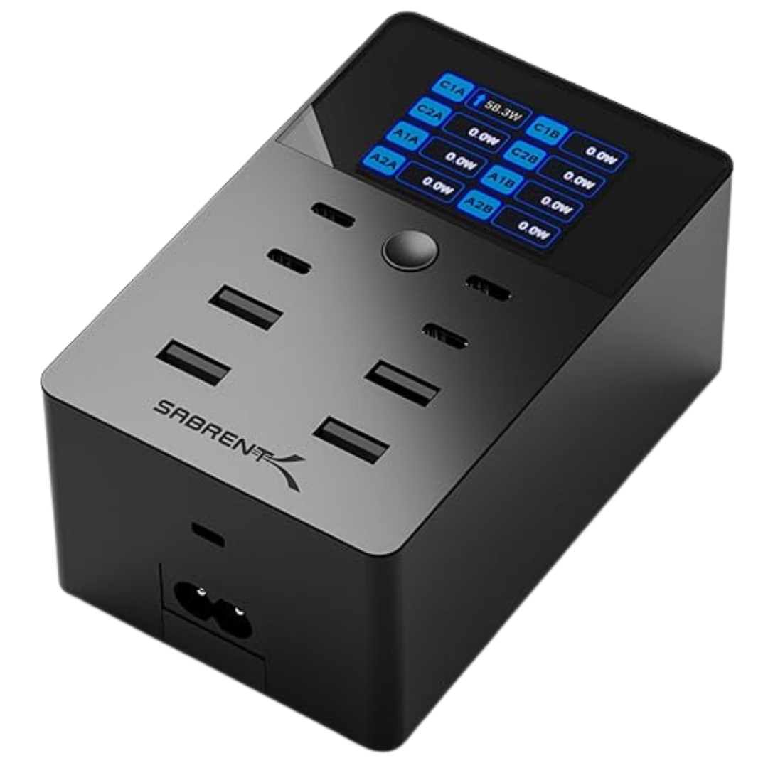 8-Port SABRENT 252W USB-A & USB-C Charging Station
