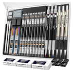 35-Piece Art Mechanical Graphite Pencil Set