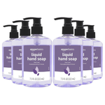 6-Pack 7.5-Oz Amazon Basics Solimo Original Liquid Hand Soaps