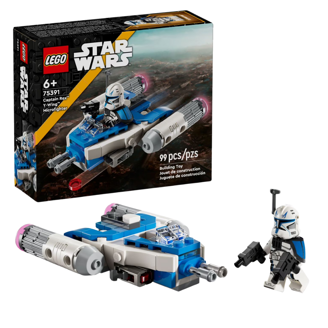 99-Piece LEGO Star Wars 75391 Captain Rex Y-Wing Microfighter Building Toy