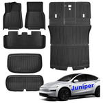 9-Piece Super Liner ll-Weather Tesla Model Y Juniper Floor Mats