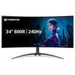 34" Acer Predator X34 Curved 240Hz 0.01ms HDR OLED Freesync Gaming Monitor