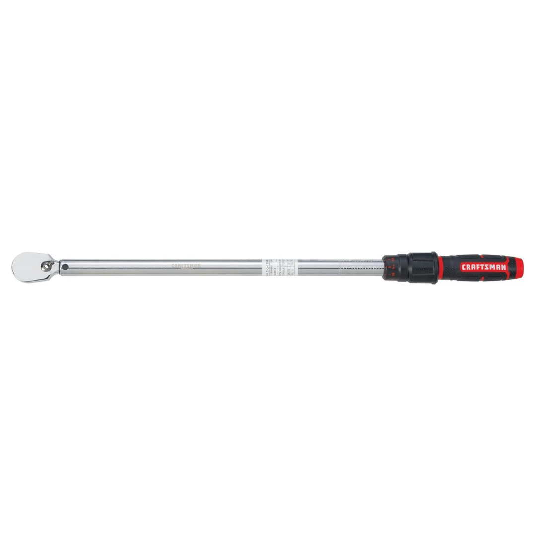 Craftsman 1/2-in Drive Click Torque Wrench (50' lb To 250' lb)