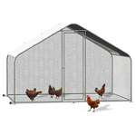 Pets Tuff Predator-Resistant Chicken Coop (124" x 81" x 79")