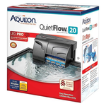 Aqueon QuietFlow 20 LED Pro Aquarium Fish Tank Power Filter