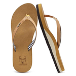 KuaiLu Women's Comfortable Slip on Arch Support Flip Flops