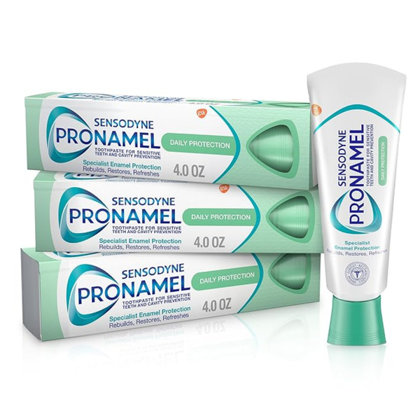 3-Pack 4-Oz Sensodyne Pronamel Daily Protection Enamel Toothpaste