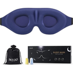 Luxury 3D Blackout Sleep Eye Mask w/ Adjustable Strap