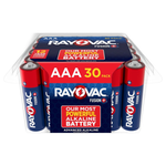 30-Count Rayovac Fusion AAA Batteries