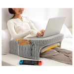 Memory Foam Lap Desk Pillow With Ergonomic Arm For Reading, Gaming & Work