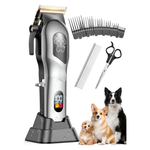 Low Noise Cordless Clippers Dog Grooming Kit