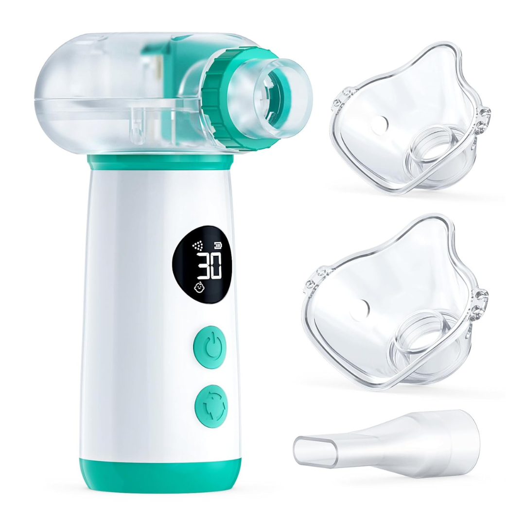 Portable Handheld Nebulizer For Adults And Kids With LED And Autoclean
