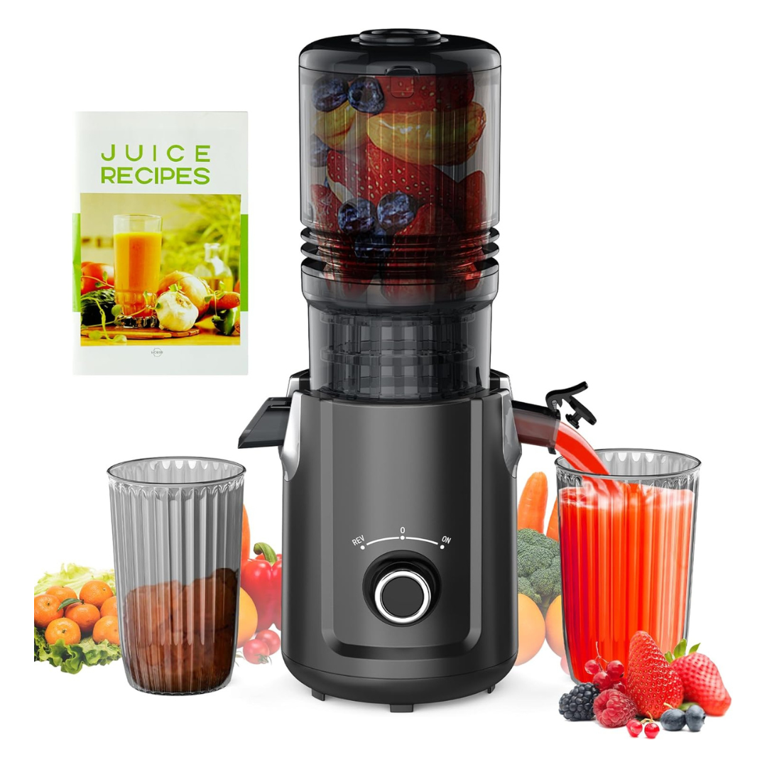 Hobsir 300W Cold Press Juicer Machine For Fruits And Vegetables