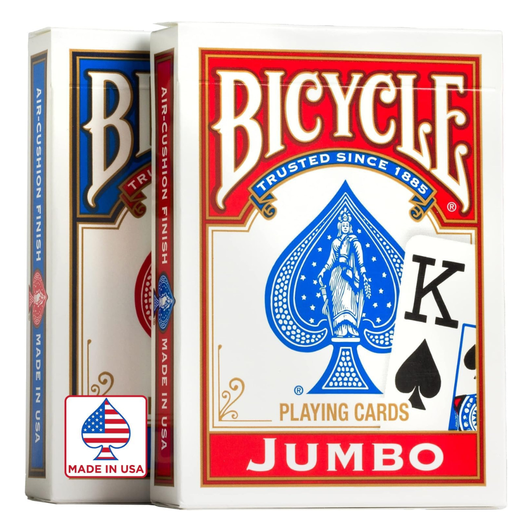2-Pack Bicycle Jumbo Playing Cards Deck