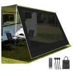 14' 3'' x 8' RV Heavy-Duty 600D PVC Sun Shade Screen