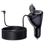 180W 3-Port Cigarette Lighter Splitter, Fast Car Charger