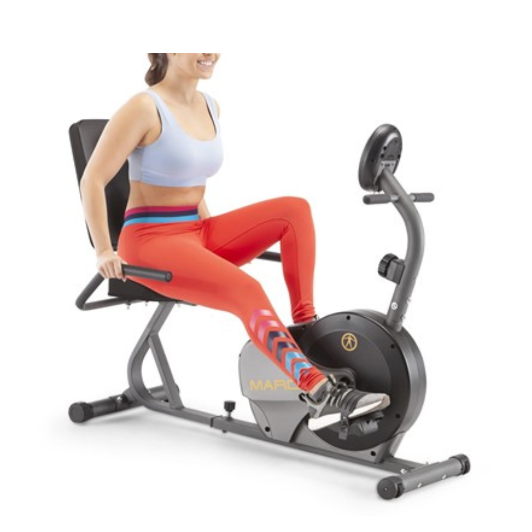 Marcy Magnetic Recumbent Bike W/Adjustable Resistance