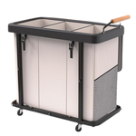 230L (60 Gal) Extra Large Rolling Laundry Basket Hamper