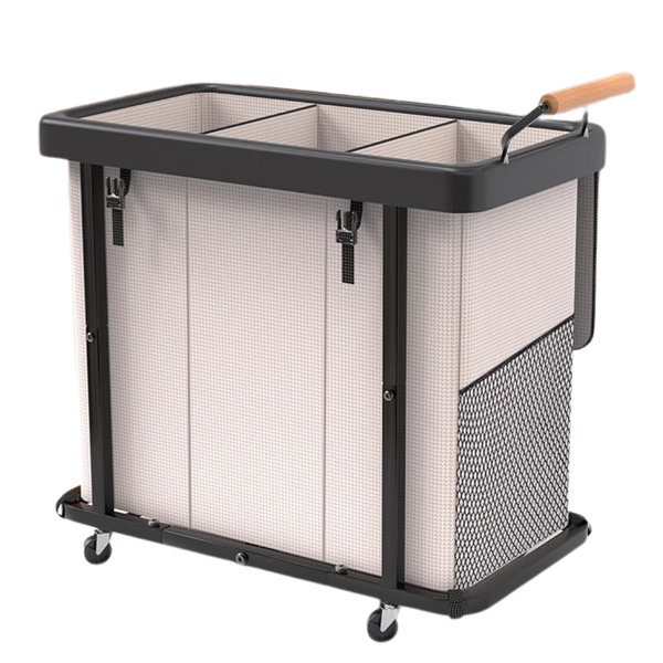 230L (60 Gal) Extra Large Rolling Laundry Basket Hamper