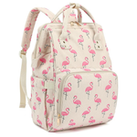 Large Capacity Corduroy Diaper Bag Backpack