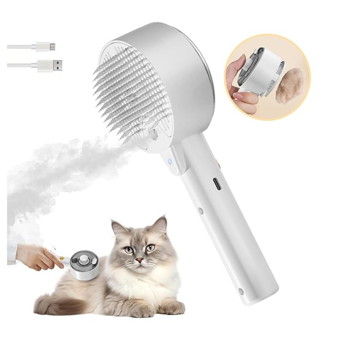 Rolemon 4-In-1 Cloud Care Cat Brush