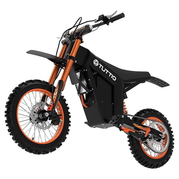 Tuttio Soleil01 14"/12" Fat Tire 2000W Electric-Motorcycle