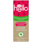 4.2 Oz Hello Kids Natural Watermelon Fluoride Free Toothpaste