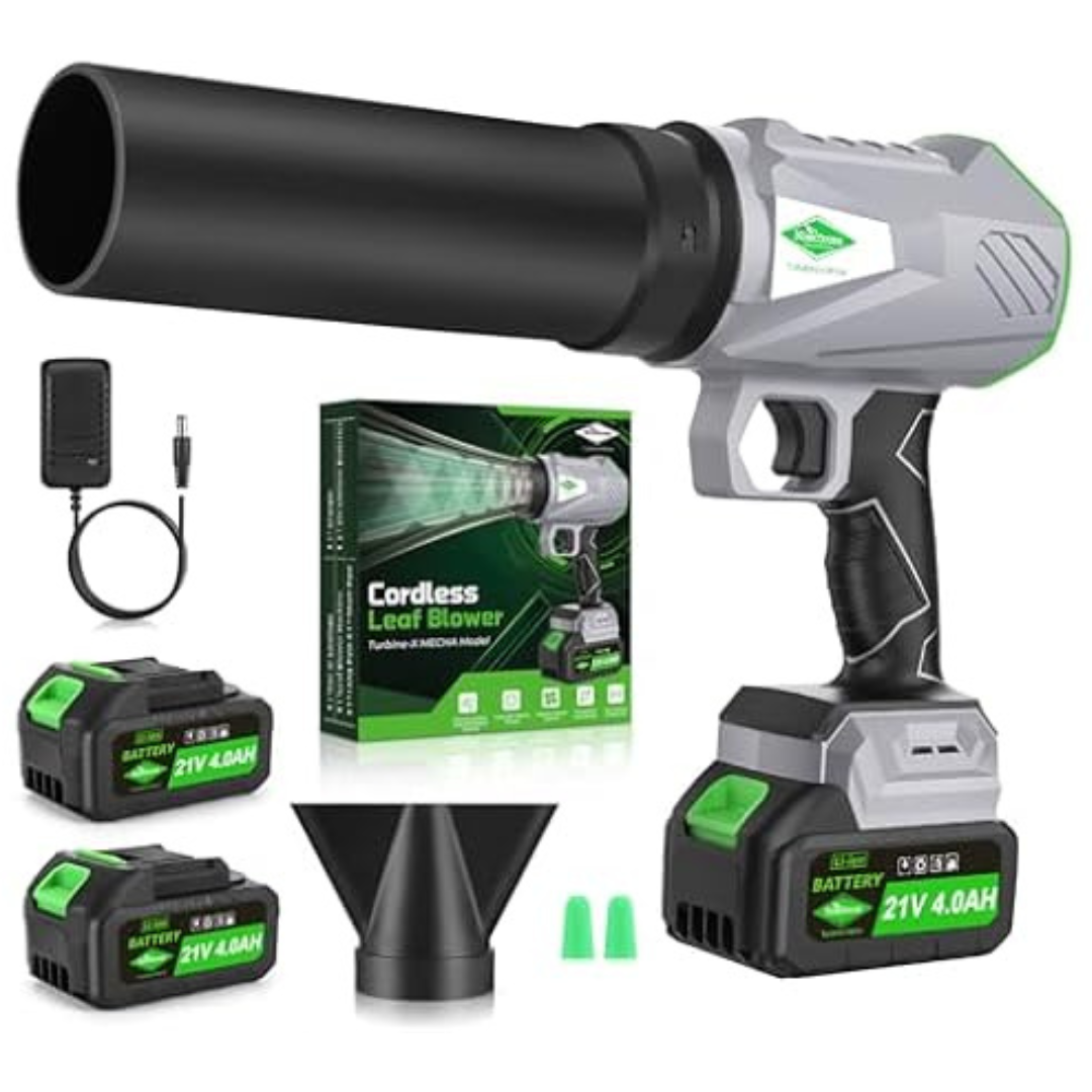 NineTrees 1000,000 RPM Cordless Leaf Blower W/Battery & Charger