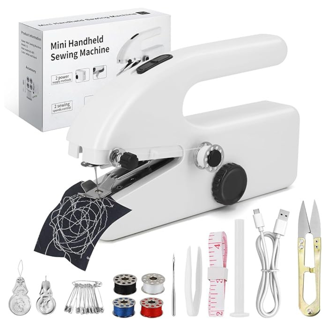 Handheld Portable Mini Sewing Machine With Two Speed Modes