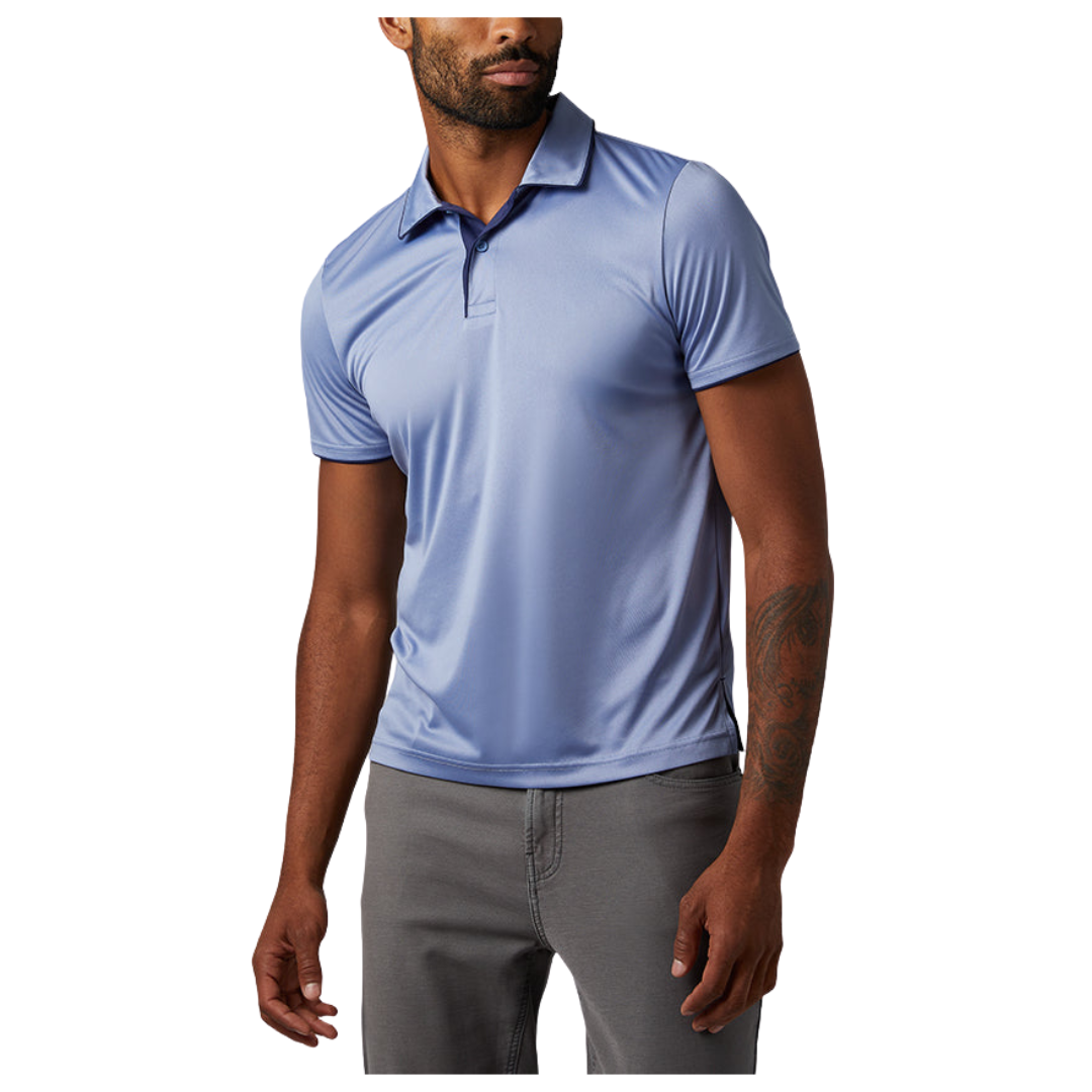 32 Degrees Men's Stretch Flow Tipped Polo (Various)