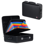 Waterproof & Fireproof Document Box With Lock