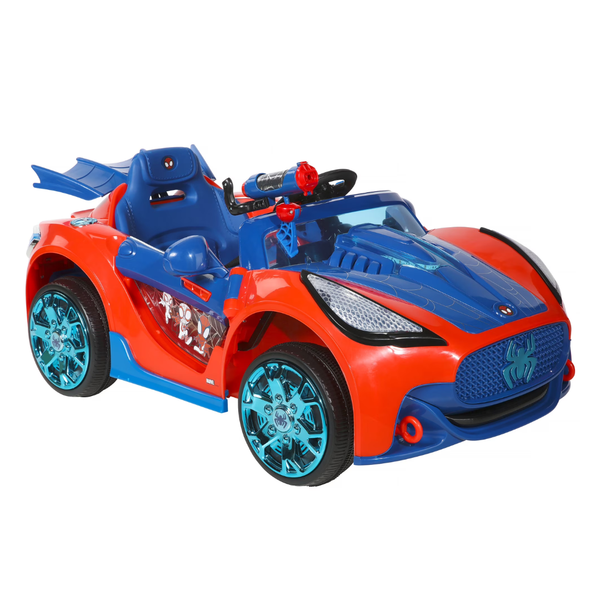 Spider-Man 6V Super Car Ride-On With Lights And Sounds