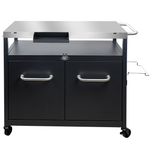 Expert Grill Outdoor BBQ Prep Cart With Wheels