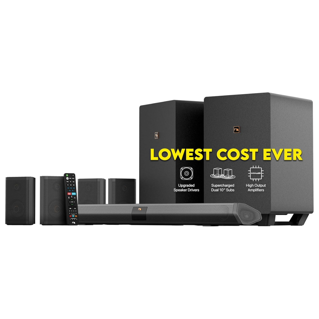 Nakamichi Shockwafe Ultra SSE Max 9.2.4-Ch Home Theater In A Box