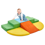6-Piece Climb & Crawl Soft Foam Block Activity Play Set