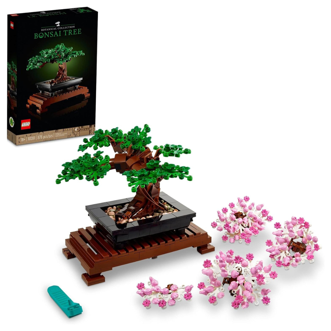 878-Piece LEGO Icons Bonsai Tree Building Set (10281)