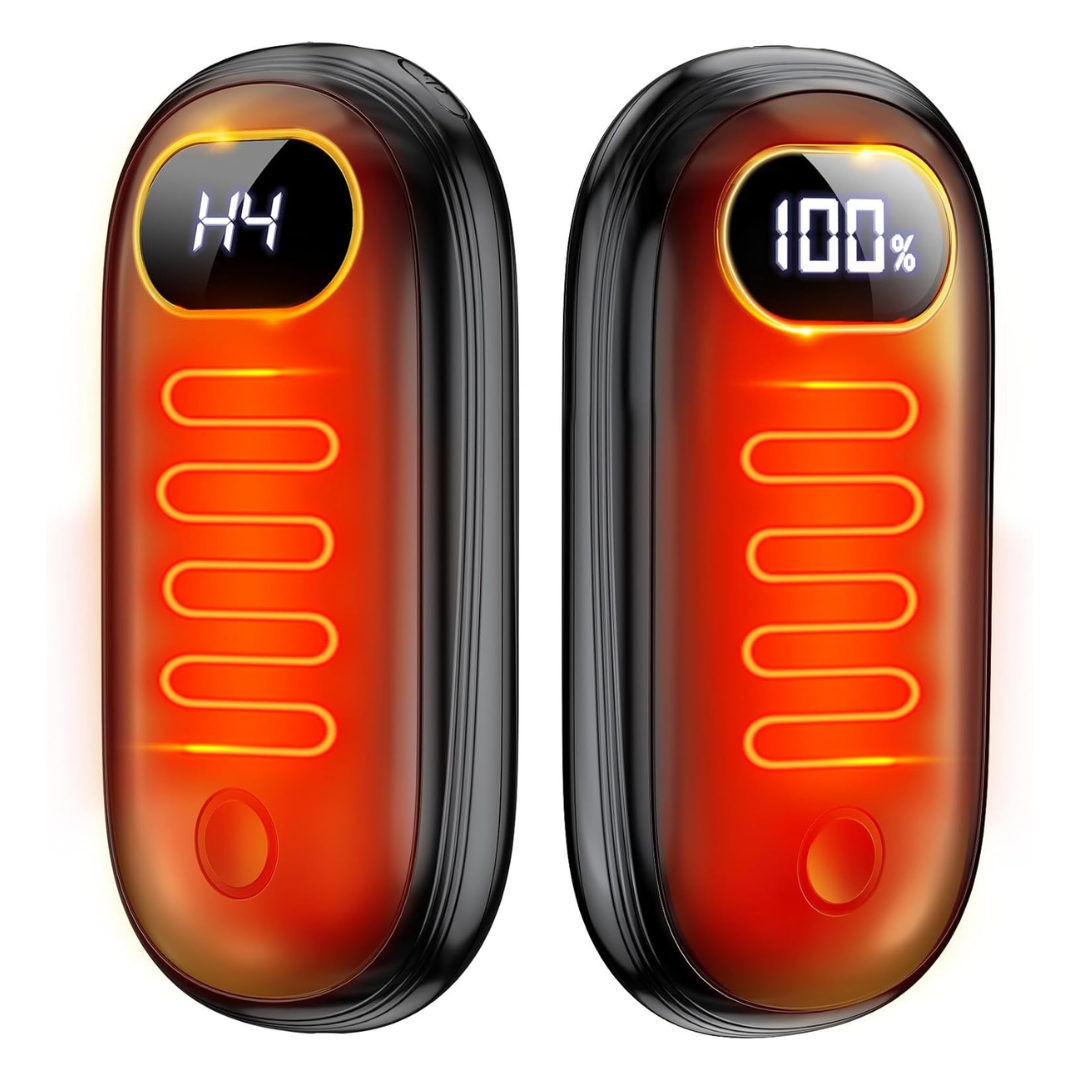 2-Pack Rechargeable Hand And Foot Warmers Up To 127.4º F
