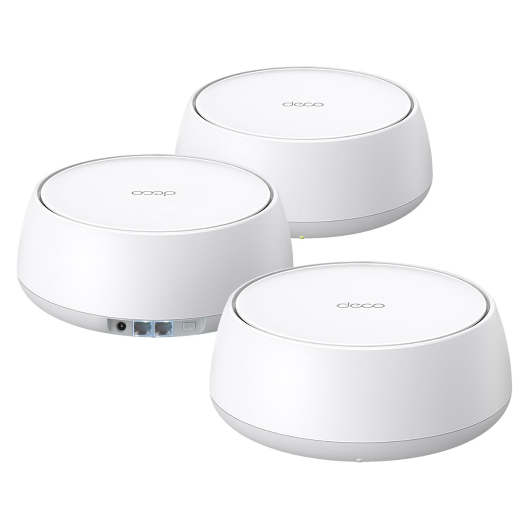 3-Pack TP-Link Dual-Band BE5000 WiFi 7 Mesh Wi-Fi System
