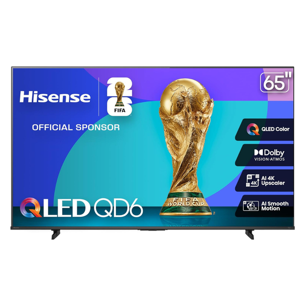 65" Hisense 65QD6QF 4K Ultra HD Smart QLED Fire TV