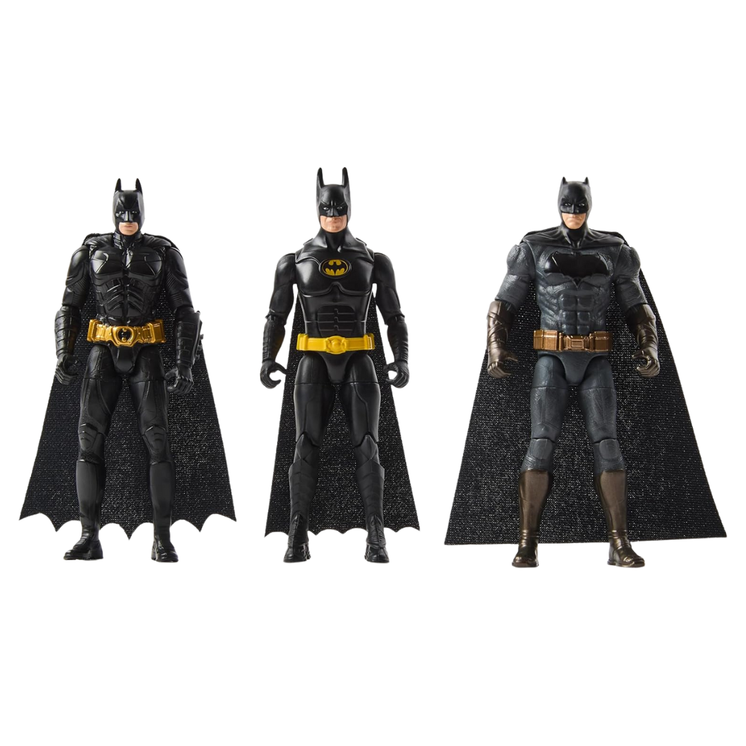 3-Pack DC Comics 85th Special Edition Batman 4" Action Figures