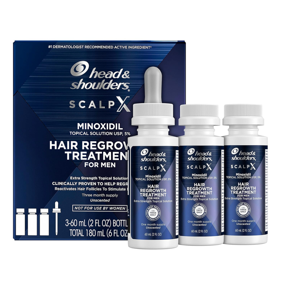 Set Of 3 Treatment For Men's Thinning Hair & Hair Loss
