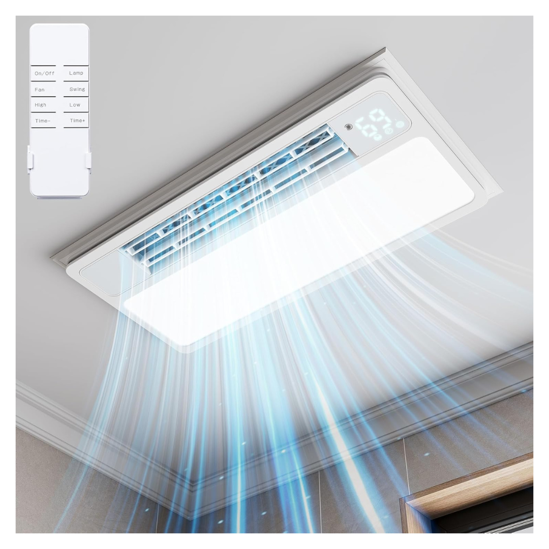 Hawkrown High Air Volume Cooling Fan W/ LED Temperature Display
