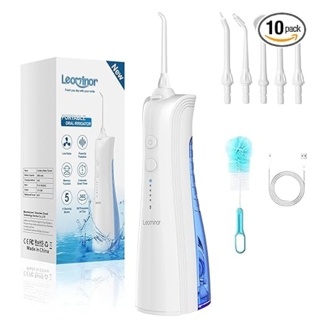5 Modes Cordless Portable Oral Irrigator Water Dental Flosser